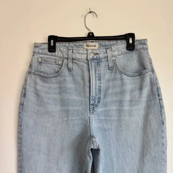 Madewell Curvy Perfect Vintage Jean - Light Wash | Size 30 - Picture 5 of 9